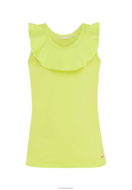 Mexx Sleeveless Top Ruffle Yellow 0T44H752 Girls