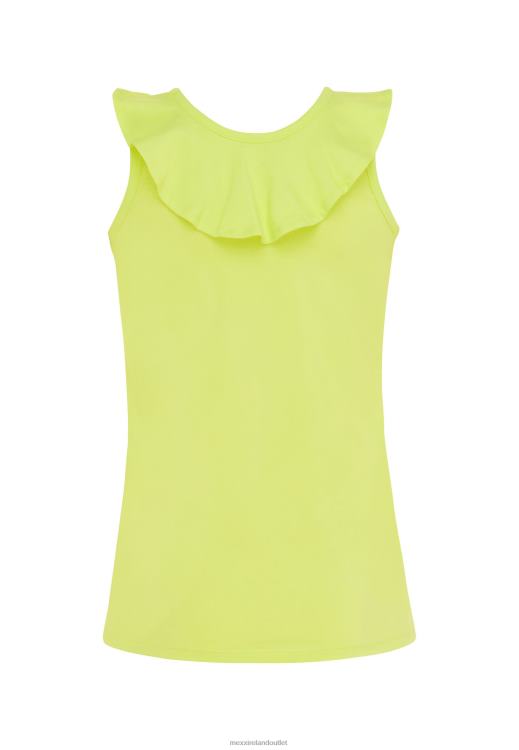 Mexx Sleeveless Top Ruffle Yellow 0T44H752 Girls