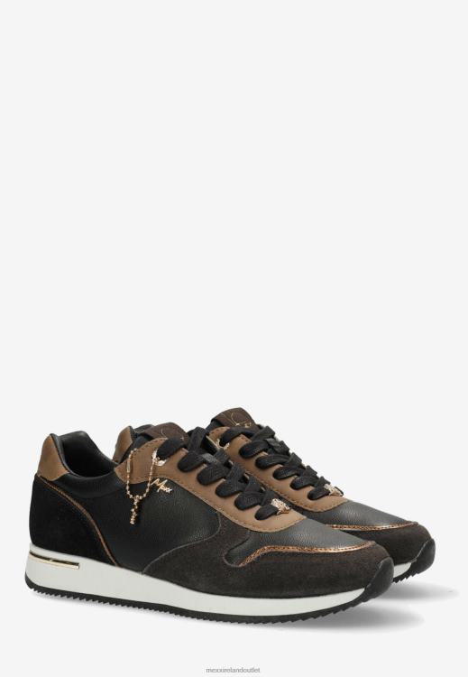 Mexx Sneaker Eke Black/Brown Schwarz 0T44H304 Women
