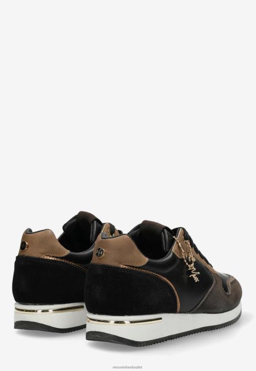 Mexx Sneaker Eke Black/Brown Schwarz 0T44H304 Women