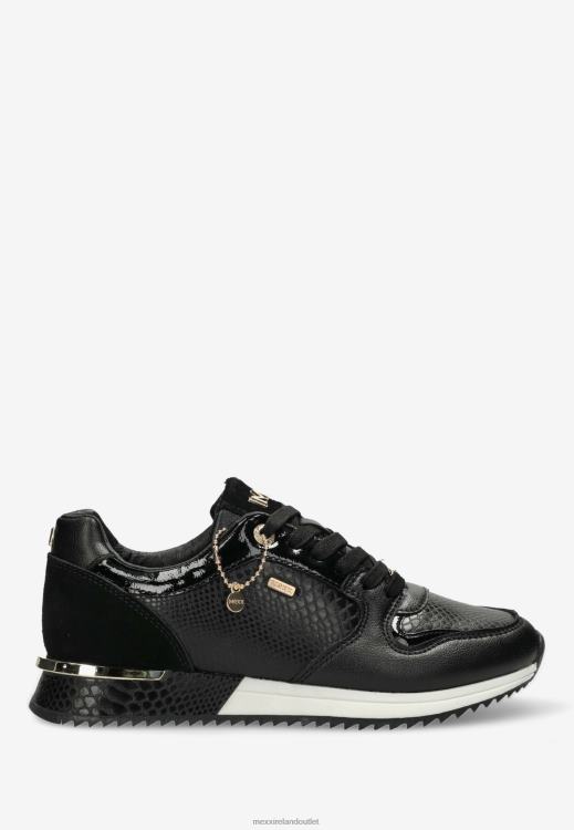 Mexx Sneaker Fleur Black Schwarz 0T44H272 Women