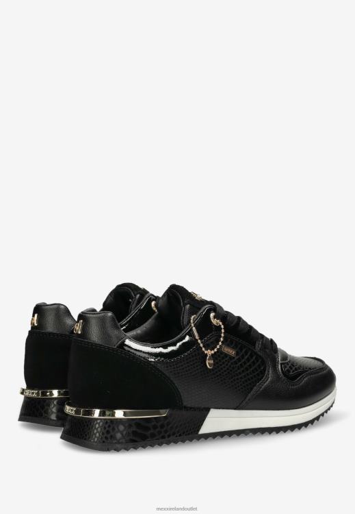 Mexx Sneaker Fleur Black Schwarz 0T44H272 Women