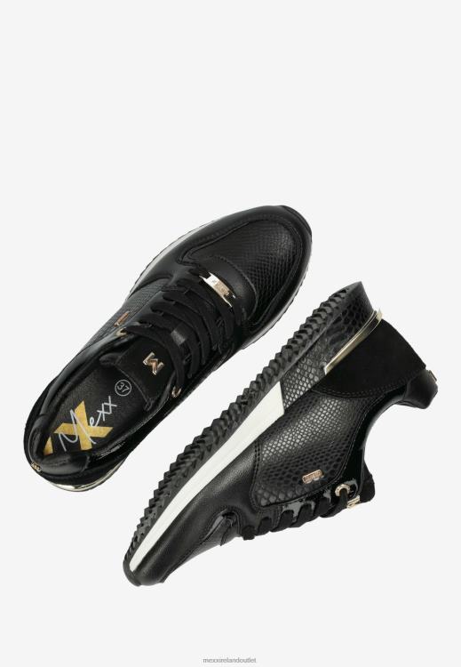 Mexx Sneaker Fleur Black Schwarz 0T44H272 Women