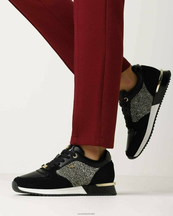 Mexx Sneaker Fleur Black Schwarz 0T44H359 Women
