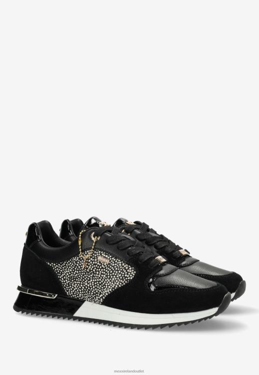 Mexx Sneaker Fleur Black Schwarz 0T44H359 Women