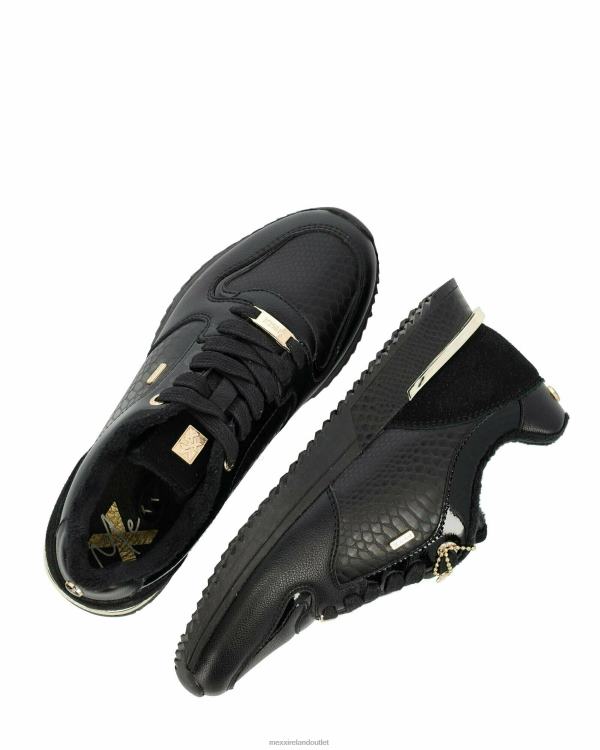 Mexx Sneaker Fleur Black Schwarz 0T44H362 Women
