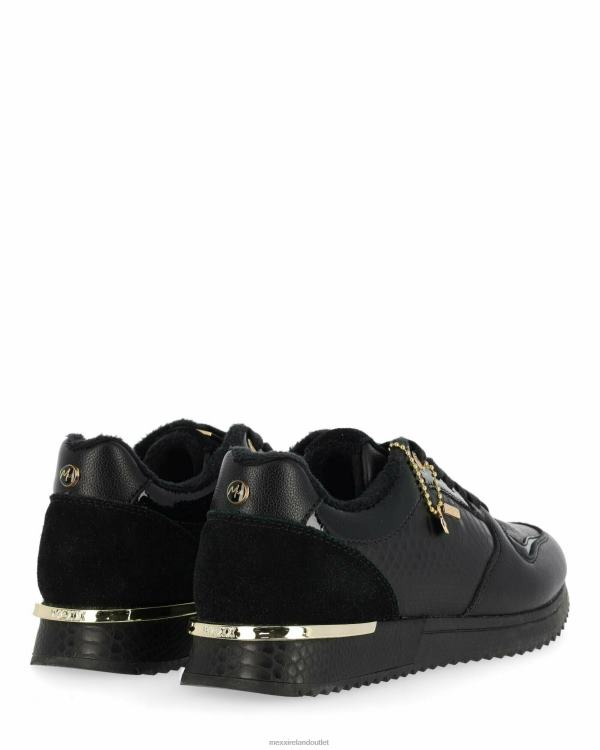 Mexx Sneaker Fleur Black Schwarz 0T44H362 Women
