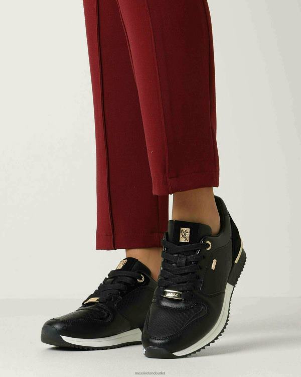 Mexx Sneaker Fleur Black Schwarz 0T44H368 Women