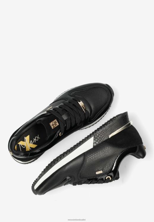 Mexx Sneaker Fleur Black Schwarz 0T44H368 Women