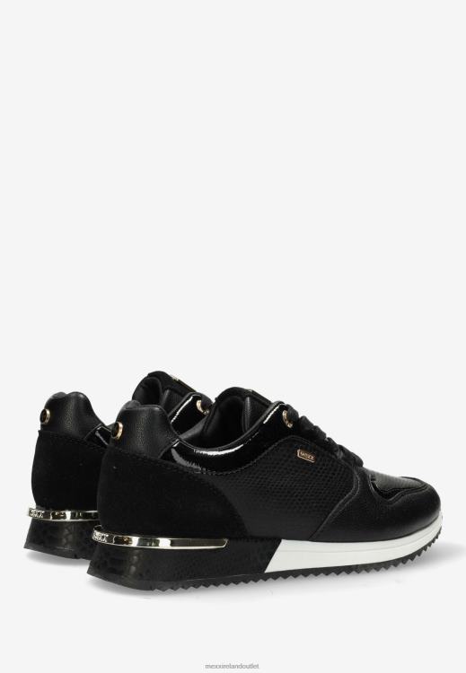 Mexx Sneaker Fleur Black Schwarz 0T44H368 Women