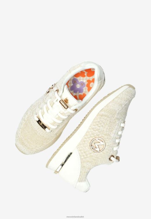 Mexx Sneaker Gitte Glitter Mini Off White Beige 0T44H987 Girls