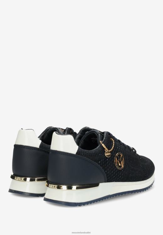 Mexx Sneaker Gitte Glitter Navy Blue 0T44H245 Women