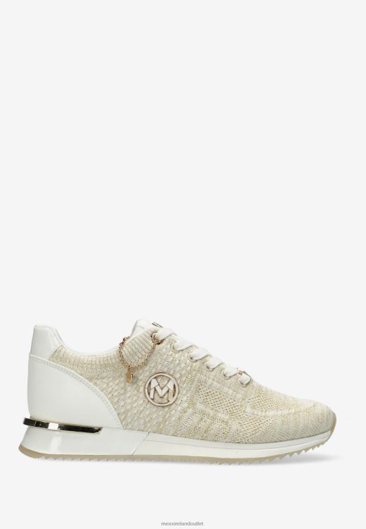 Mexx Sneaker Gitte Glitter Off White Beige 0T44H315 Women