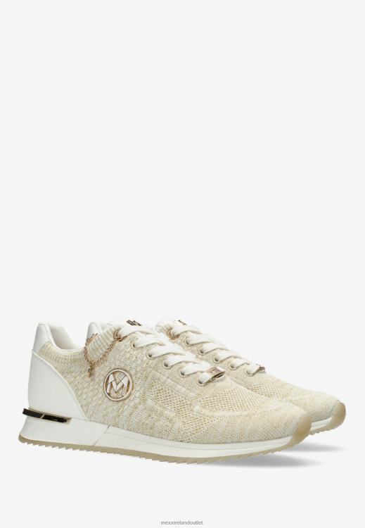 Mexx Sneaker Gitte Glitter Off White Beige 0T44H315 Women