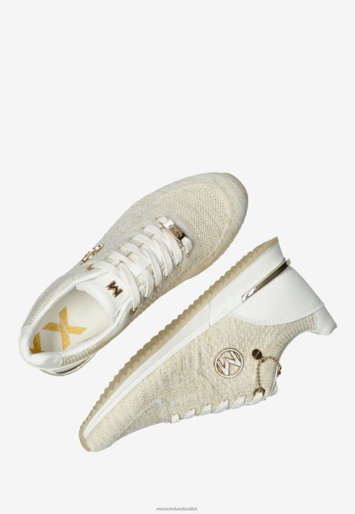 Mexx Sneaker Gitte Glitter Off White Beige 0T44H315 Women