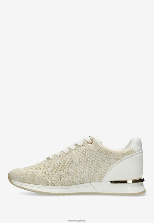 Mexx Sneaker Gitte Glitter Off White Beige 0T44H315 Women