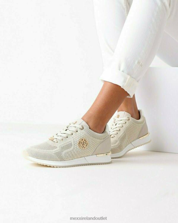 Mexx Sneaker Gitte glitter Sand Beige 0T44H246 Women