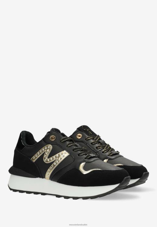 Mexx Sneaker Juju- Spark Black/Gold Schwarz 0T44H348 Women