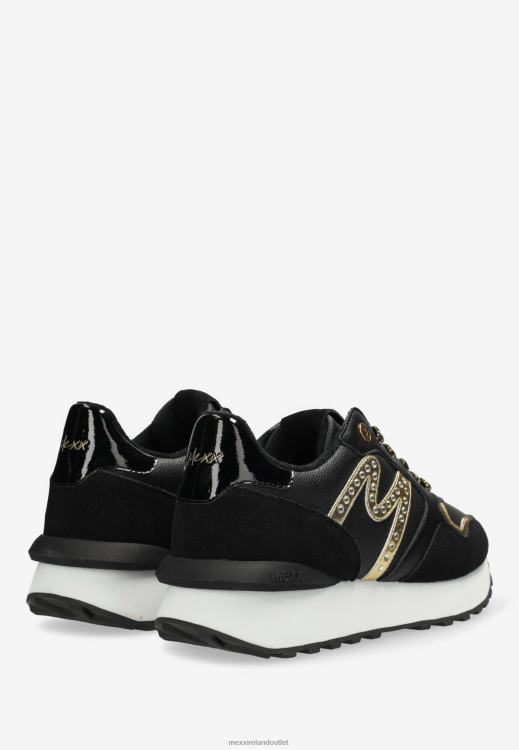 Mexx Sneaker Juju- Spark Black/Gold Schwarz 0T44H348 Women