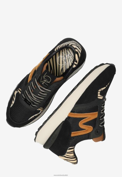 Mexx Sneaker Juju Black/Cognac Schwarz 0T44H339 Women