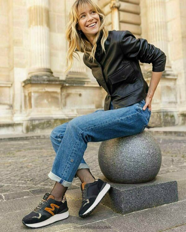 Mexx Sneaker Juju Black/Cognac Schwarz 0T44H339 Women