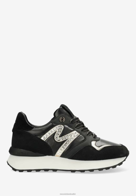 Mexx Sneaker Juju Spark Black/Silver Schwarz 0T44H347 Women