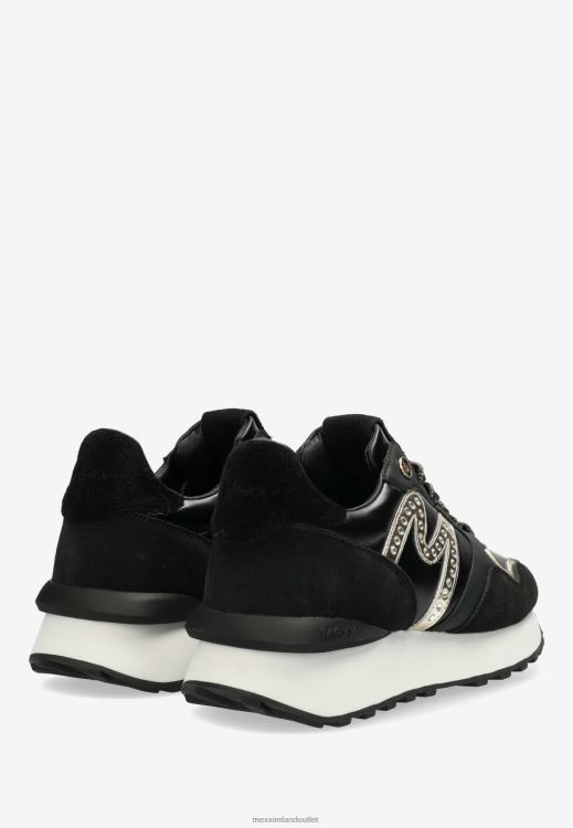 Mexx Sneaker Juju Spark Black/Silver Schwarz 0T44H347 Women