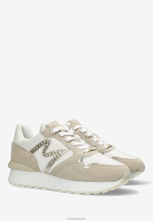 Mexx Sneaker Juju Spark Off White/Sand Gold 0T44H232 Women