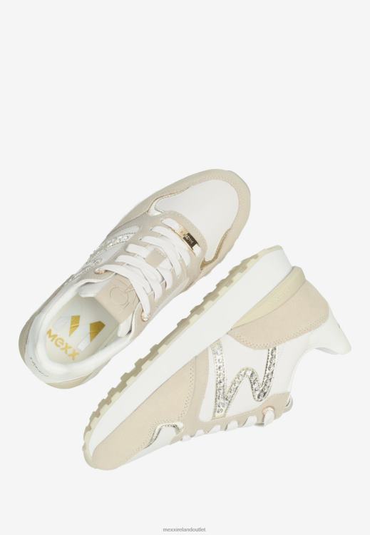 Mexx Sneaker Juju Spark Off White/Sand Gold 0T44H232 Women