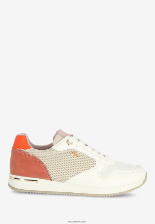 Mexx Sneaker Linn White/Pink Orange 0T44H355 Women