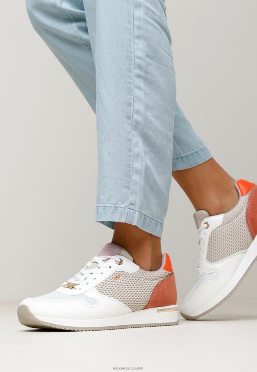 Mexx Sneaker Linn White/Pink Orange 0T44H355 Women