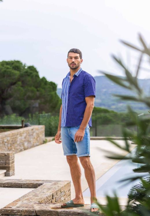 Mexx Steve Jeans Short Light Blue 0T44H615 Men