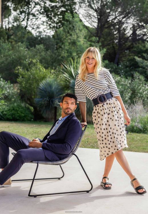 Mexx Stretch Blazer Navy Blue 0T44H463 Men