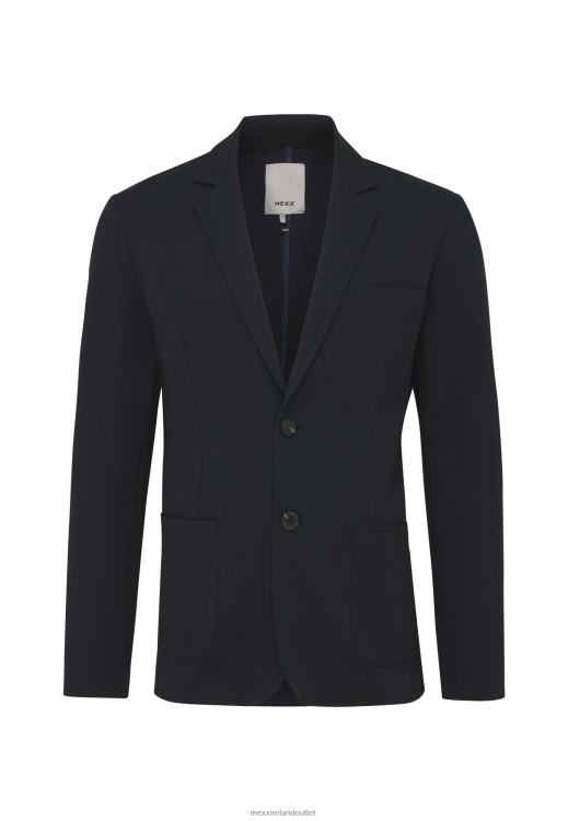 Mexx Stretch Blazer Navy Blue 0T44H463 Men