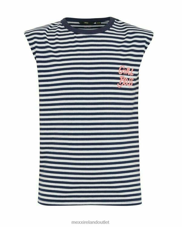 Mexx Stripe top shoulderpads Off white White 0T44H784 Girls