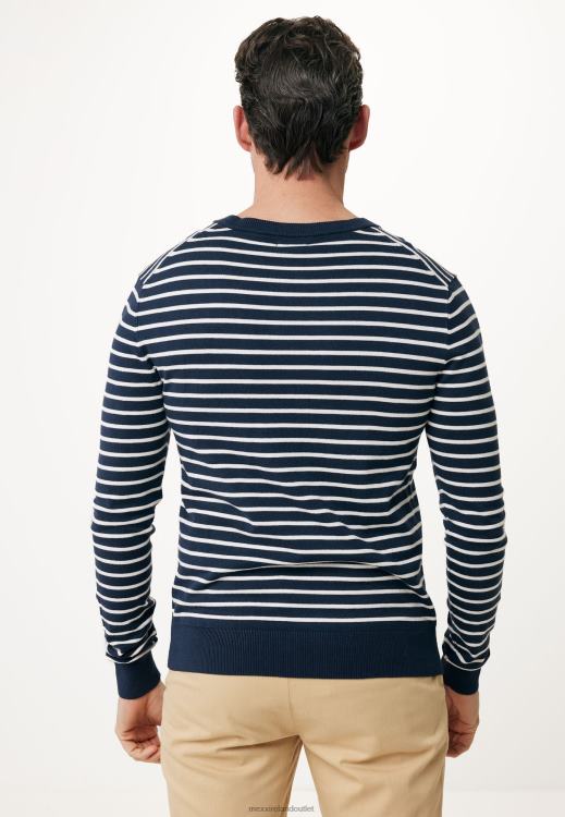 Mexx Sweater Crewneck Navy Blue 0T44H546 Men