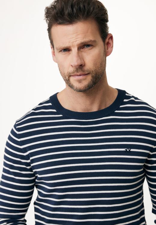 Mexx Sweater Crewneck Navy Blue 0T44H546 Men