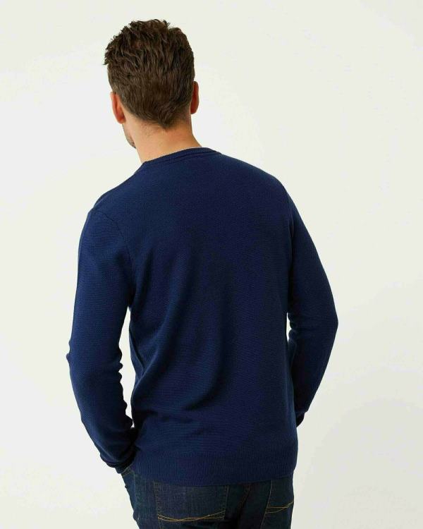 Mexx Sweater Knit Dark Blue 0T44H600 Men