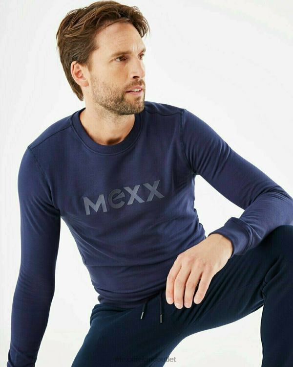 Mexx Sweater Navy Blue 0T44H634 Men
