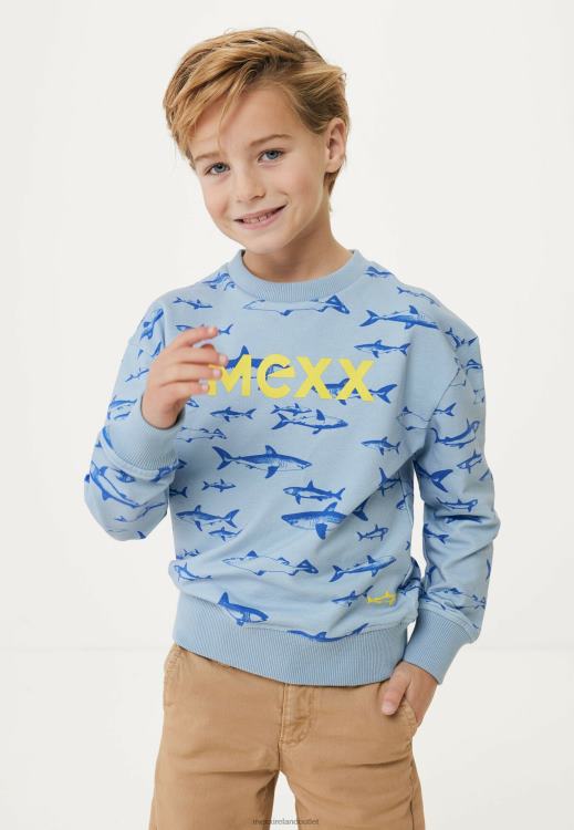 Mexx Sweater Print Light Blue 0T44H885 Boys