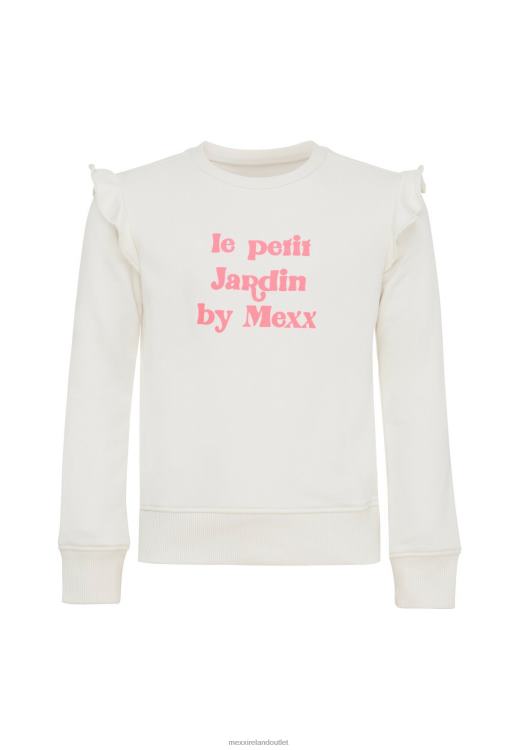 Mexx Sweater Ruffle Off White Beige 0T44H753 Girls