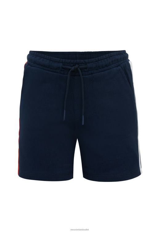 Mexx Sweatshorts With Printed Stripes Navy Blue 0T44H884 Boys
