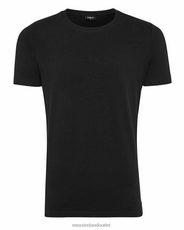 Mexx T-Shirt Round-Neck Black Schwarz 0T44H644 Men