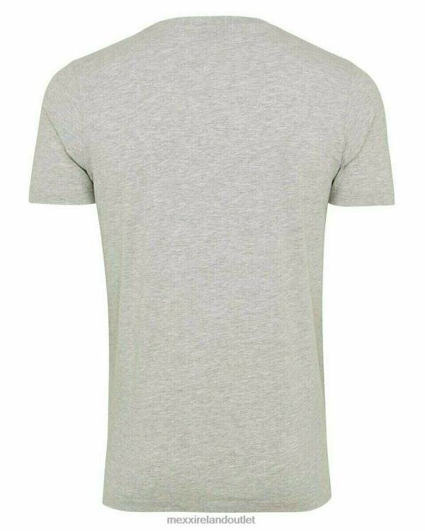 Mexx T-Shirt Round-Neck Melange Grey 0T44H648 Men