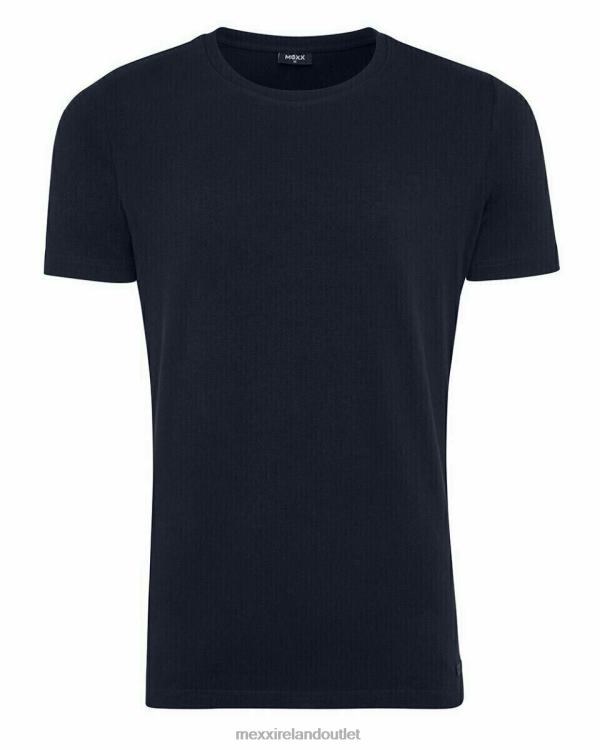 Mexx T-Shirt Round-Neck Navy Blue 0T44H640 Men