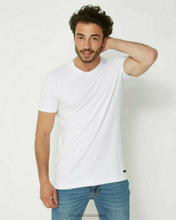 Mexx T-Shirt Round-Neck White 0T44H650 Men