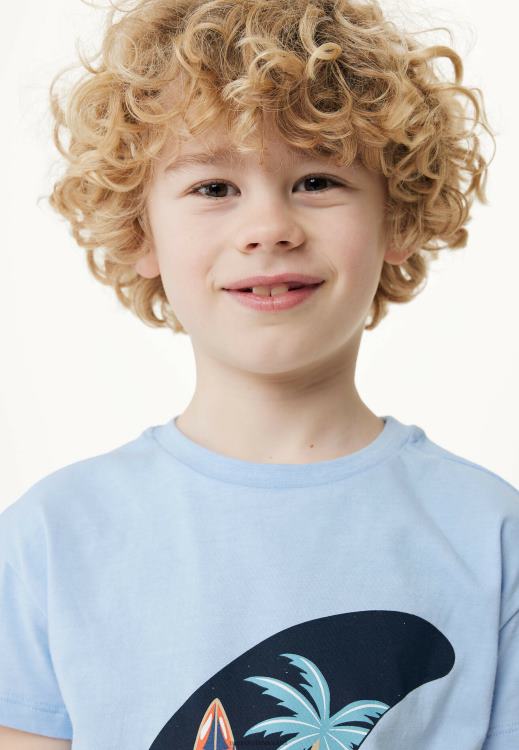 Mexx T-shirt Artwork Light Blue 0T44H907 Boys