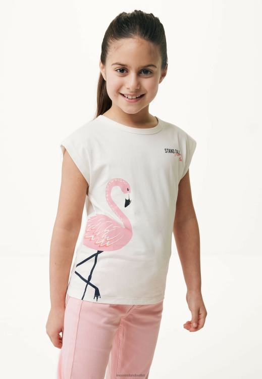 Mexx T-shirt Artwork Off White Beige 0T44H764 Girls