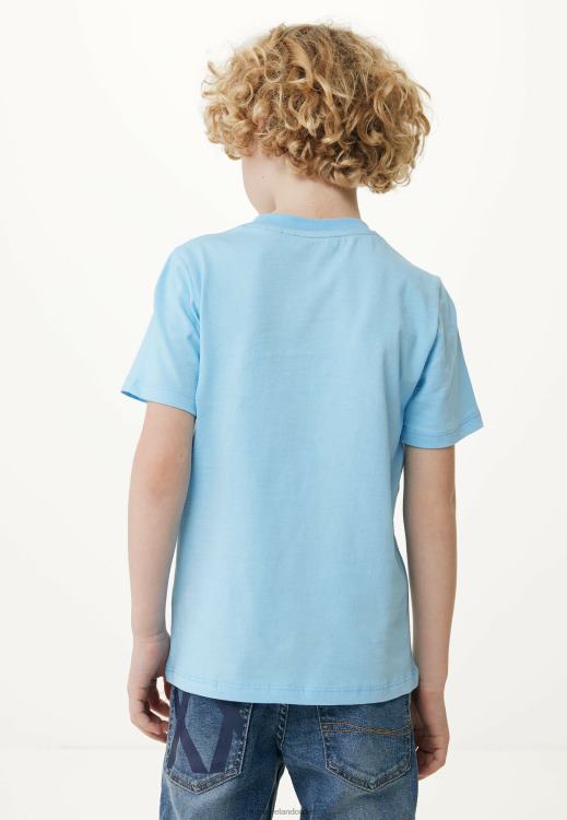 Mexx T-shirt Artwork Short Sleeve Light Blue 0T44H904 Boys