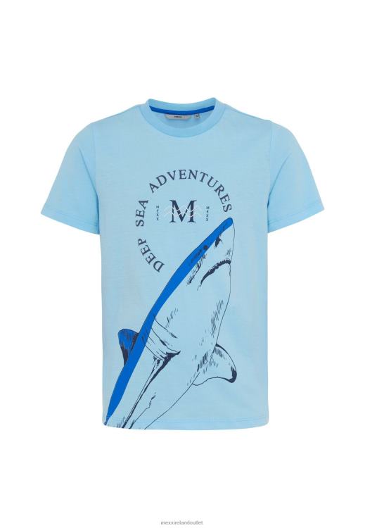 Mexx T-shirt Artwork Short Sleeve Light Blue 0T44H904 Boys